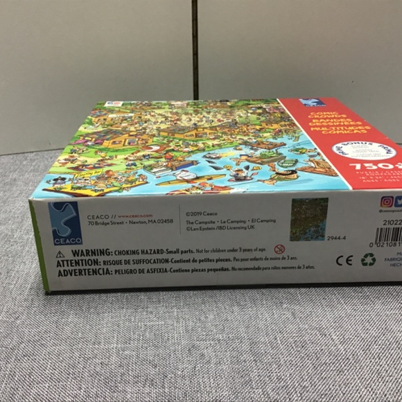 BRAND NEW ! CEACO 750 pces - COMIC CROWDS - The Campsite - Picture 4 of 4